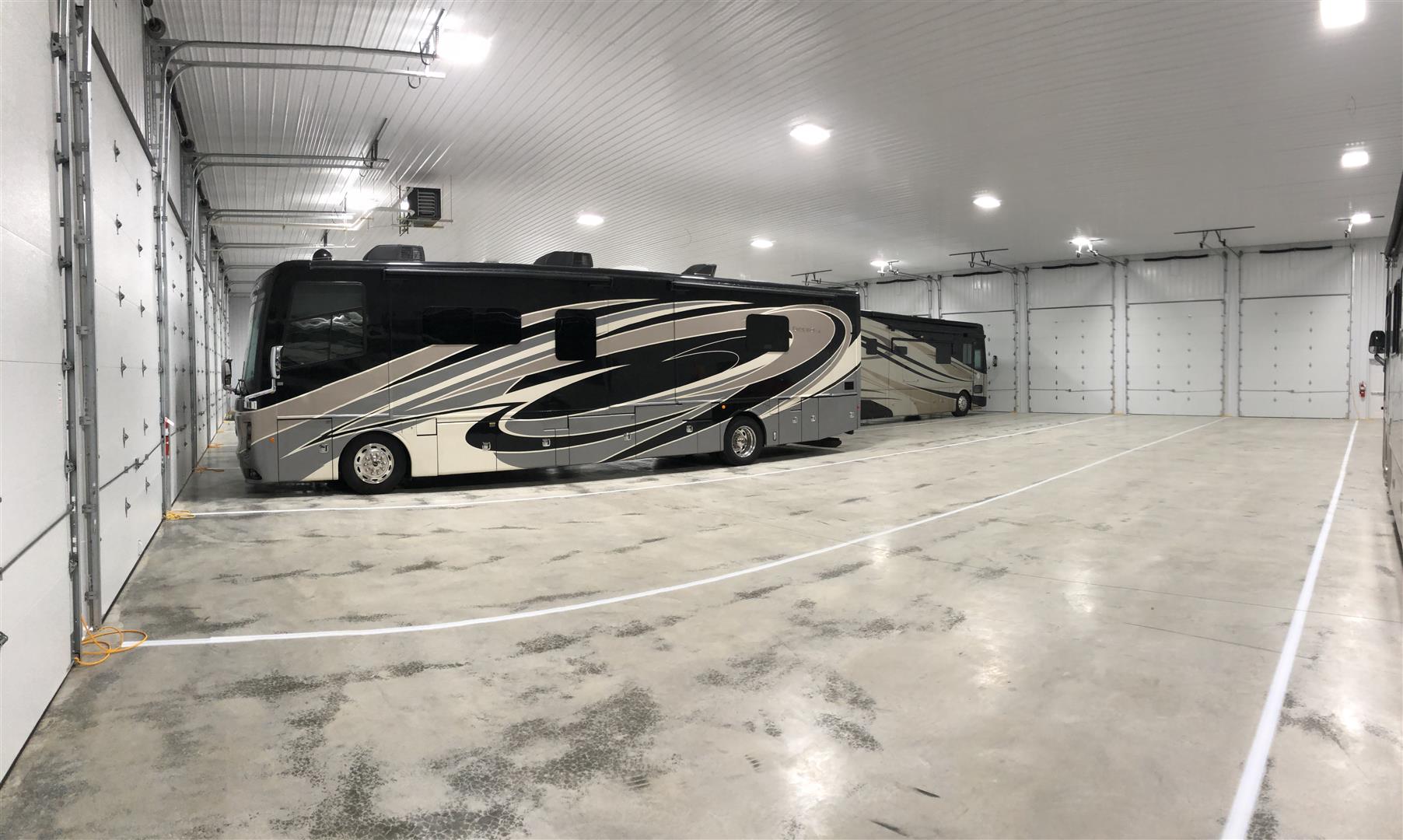 Indoor Heated RV Storage Motorhome Storage Reading PA Philadelphia PA